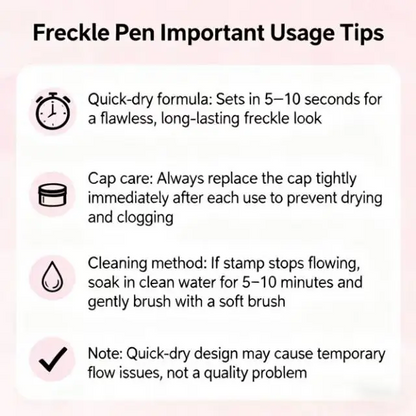 💜BUY 1 GET 1 FREE💜2-in-1 Waterproof Freckle Stamp & Eyeliner