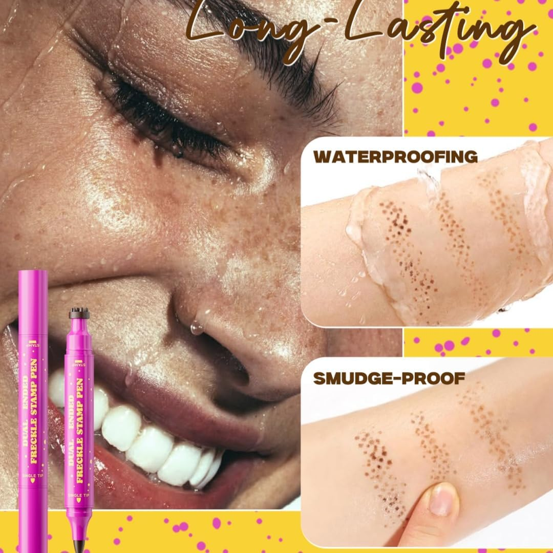 💜BUY 1 GET 1 FREE💜2-in-1 Waterproof Freckle Stamp & Eyeliner